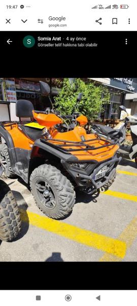 Quad rental 450 cc